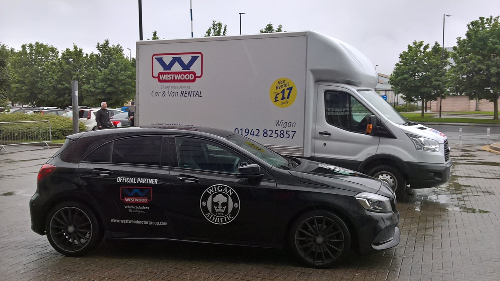 wigan athletic westwood motor group