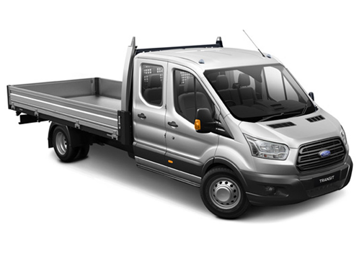 transit crew cab tipper for sale