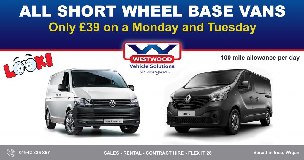 Van, Car, Hire, Rental, Wigan, New, Used, Vans, Cars Sales, Wigan, Westwood Motor Group