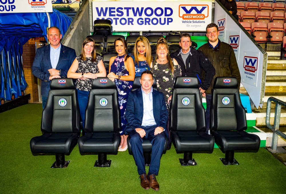 Latics Dugout by Westwood Motor Group