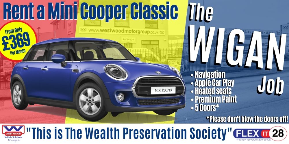 Mini Cooper Classic Car Hire Wigan