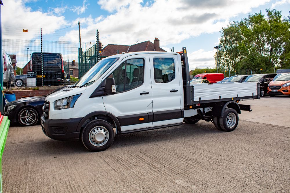 new ford transit crew cab tipper for sale