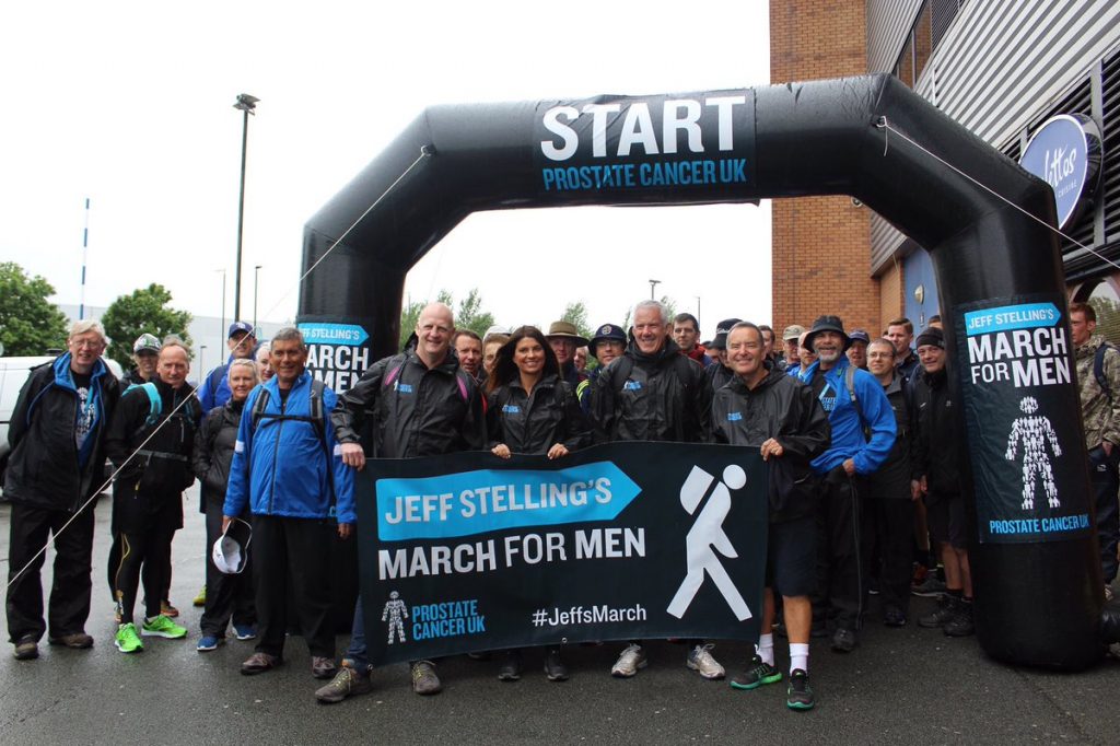 Jeff Stelling march for men