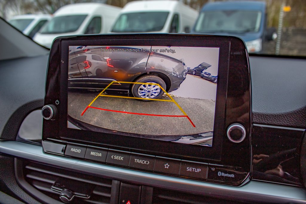 car hire reverse camera