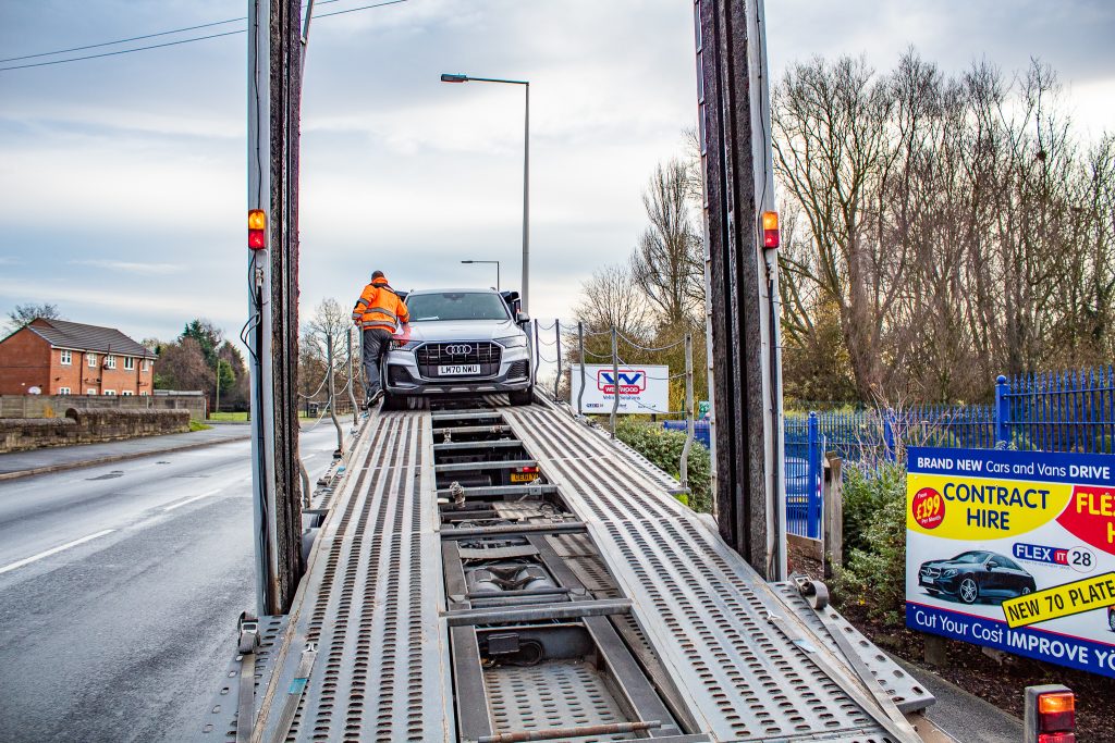 Audi Q7 Delivery