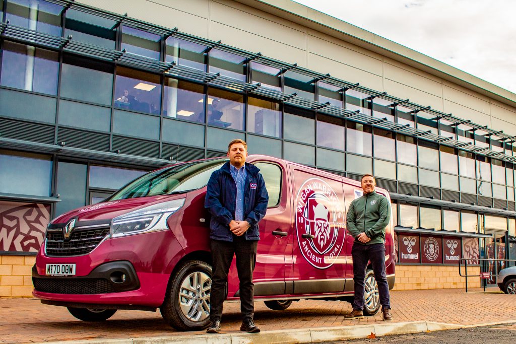 Wigan Warriors  Handover Robin Park