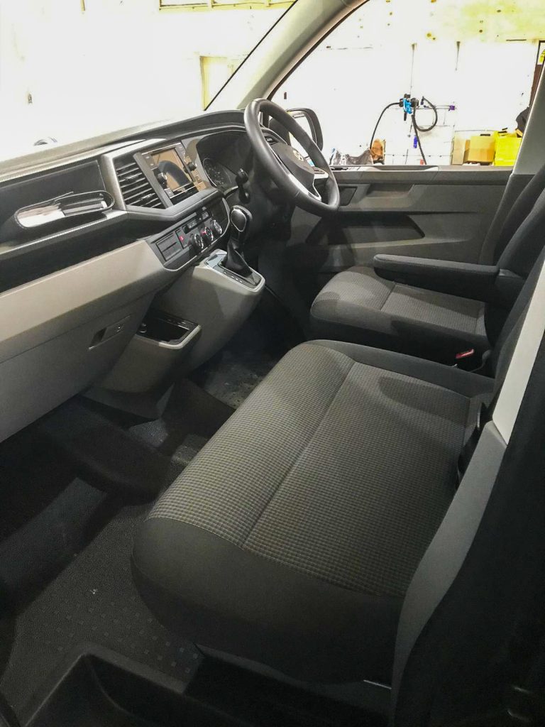 VW E-Transporter Interior