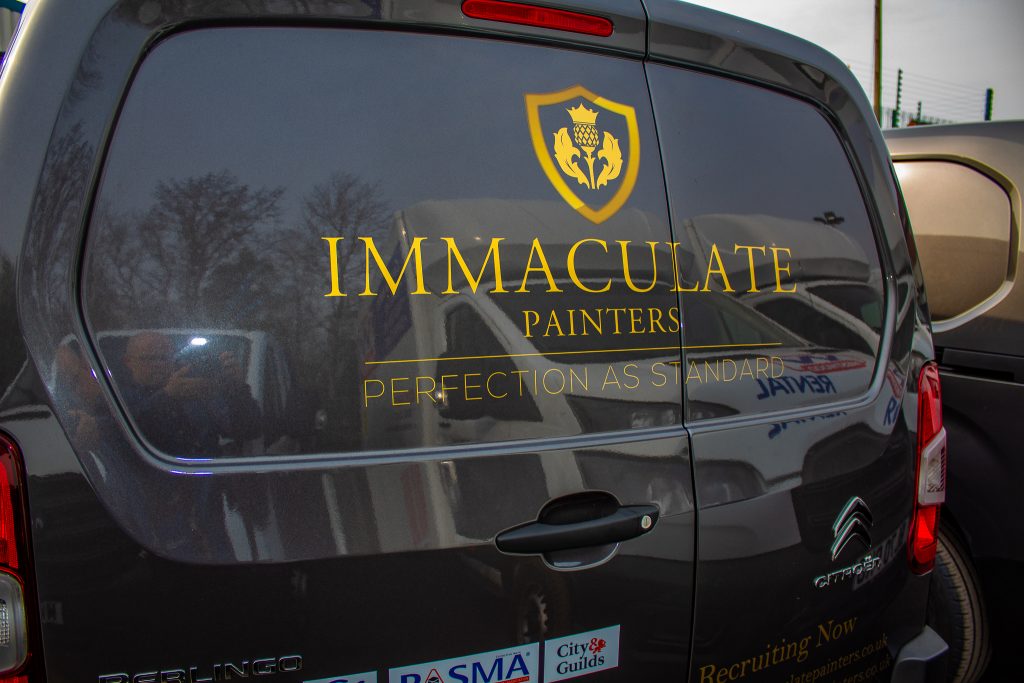 Immaculate Painting van rental