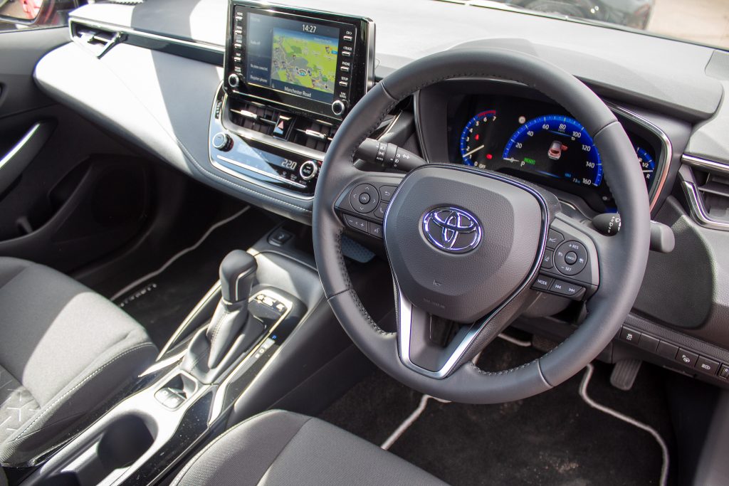 Toyota Corolla Hybrid Dashboard