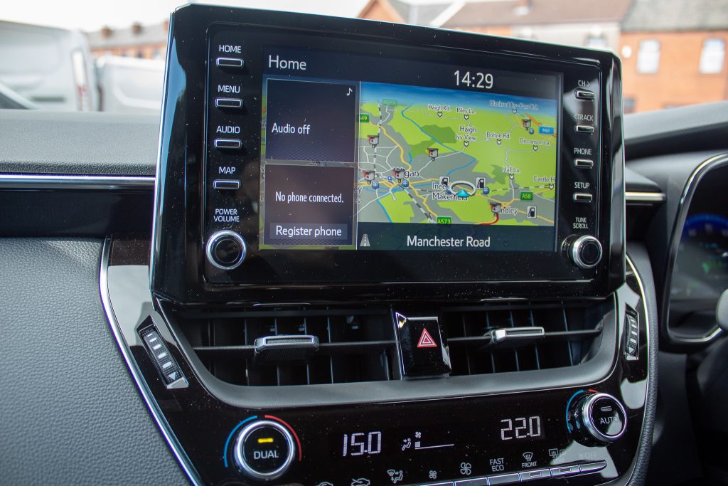 Toyota Corolla SatNav