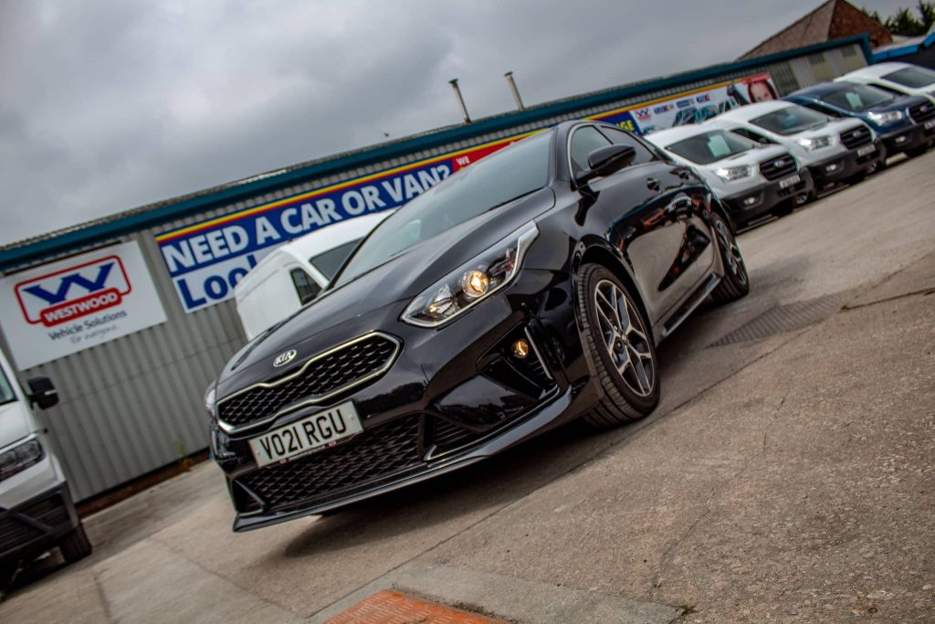 Kia Proceed GT-Line Black car hire bolton