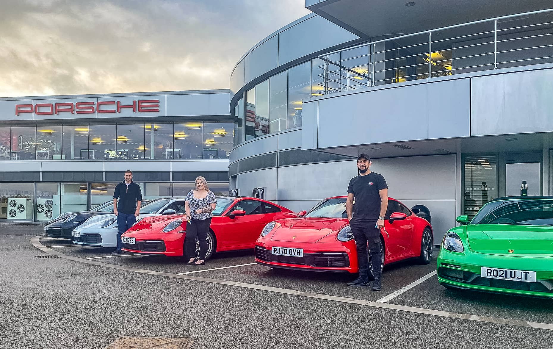 Porsche Experience Day team westwood