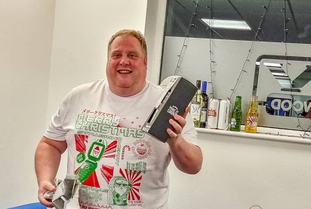 Festive t-shirt Adam Jones Westwood