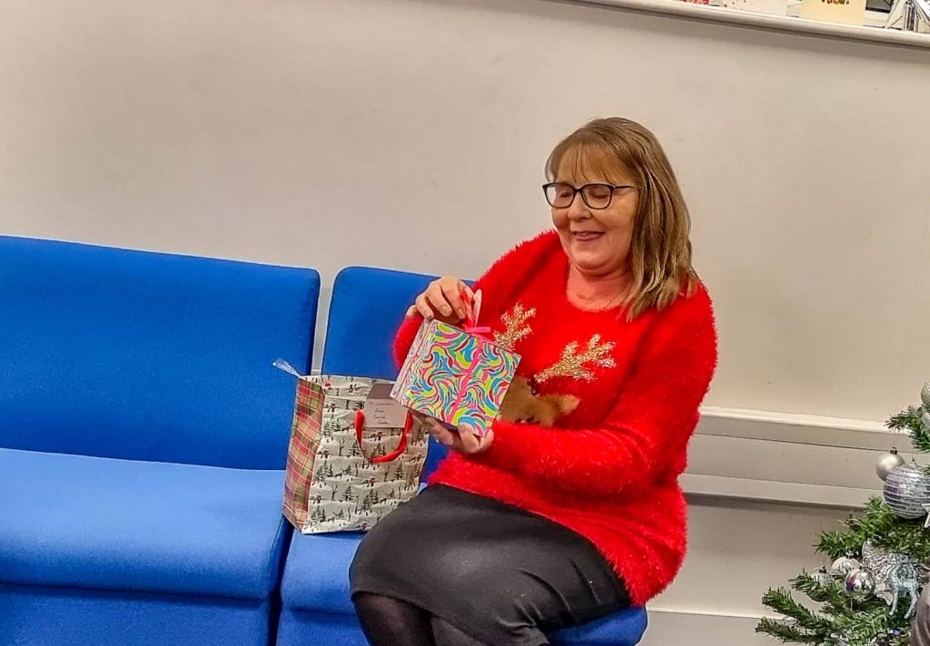 lorraine secret santa