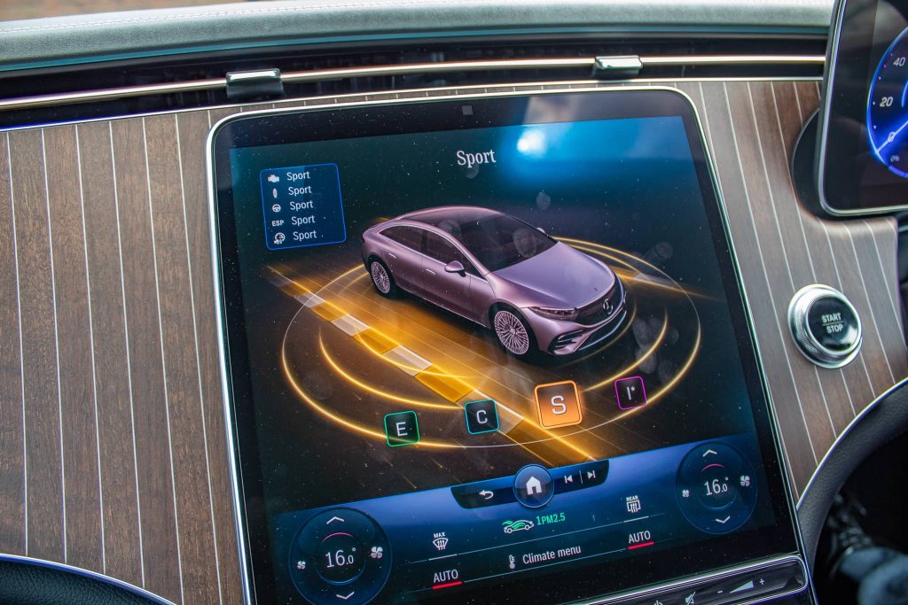 Mercedes EQS Driving Modes