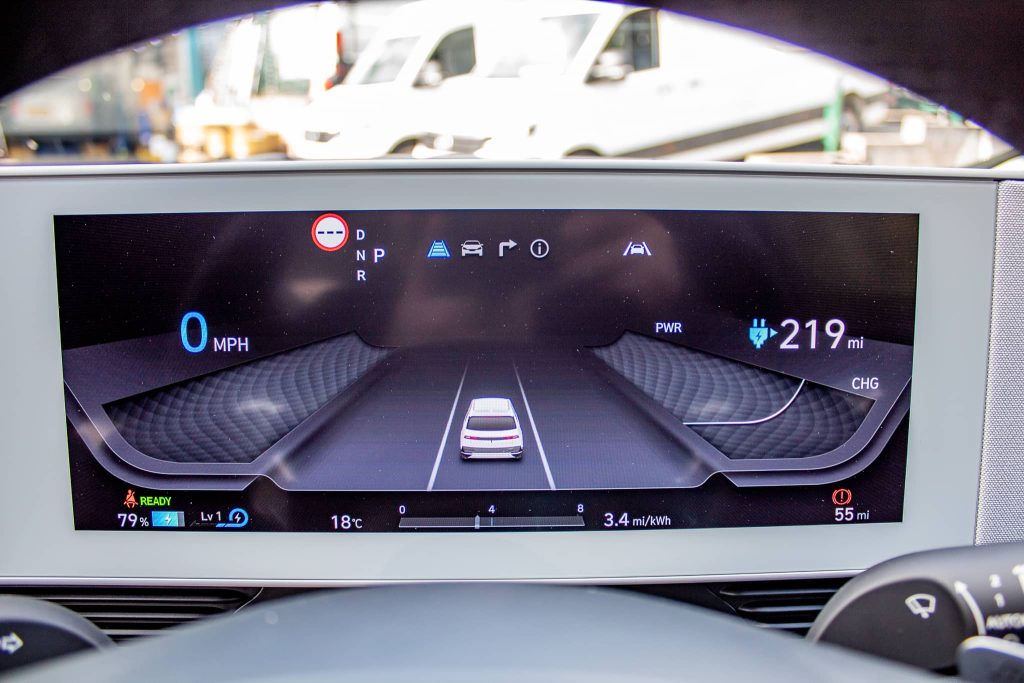 IONIQ 5 driver display