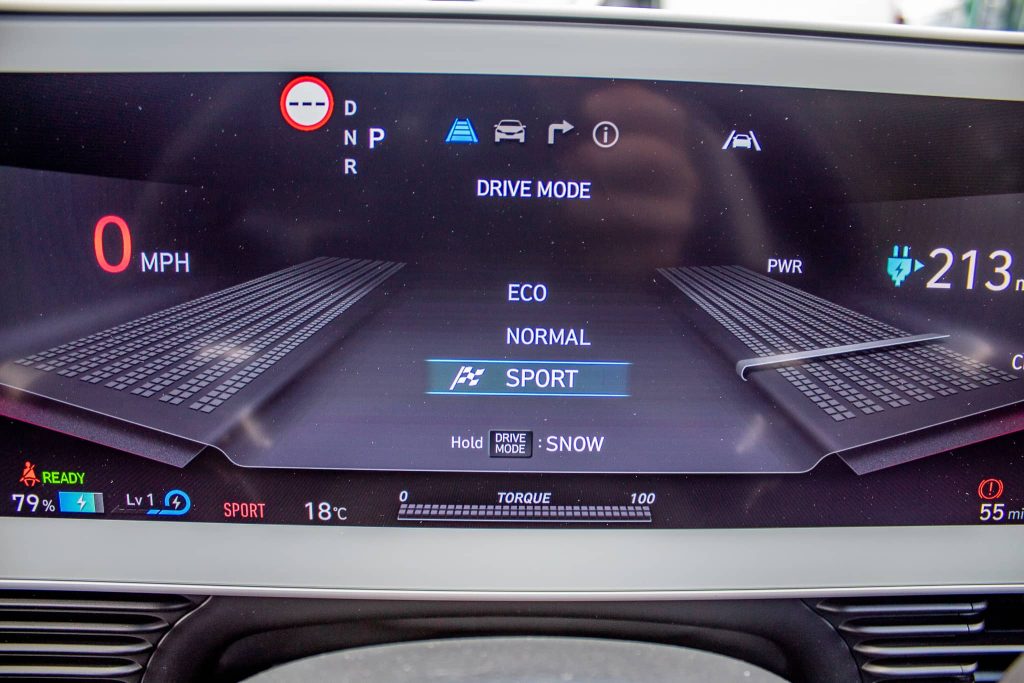 IONIQ 5 instrument panel