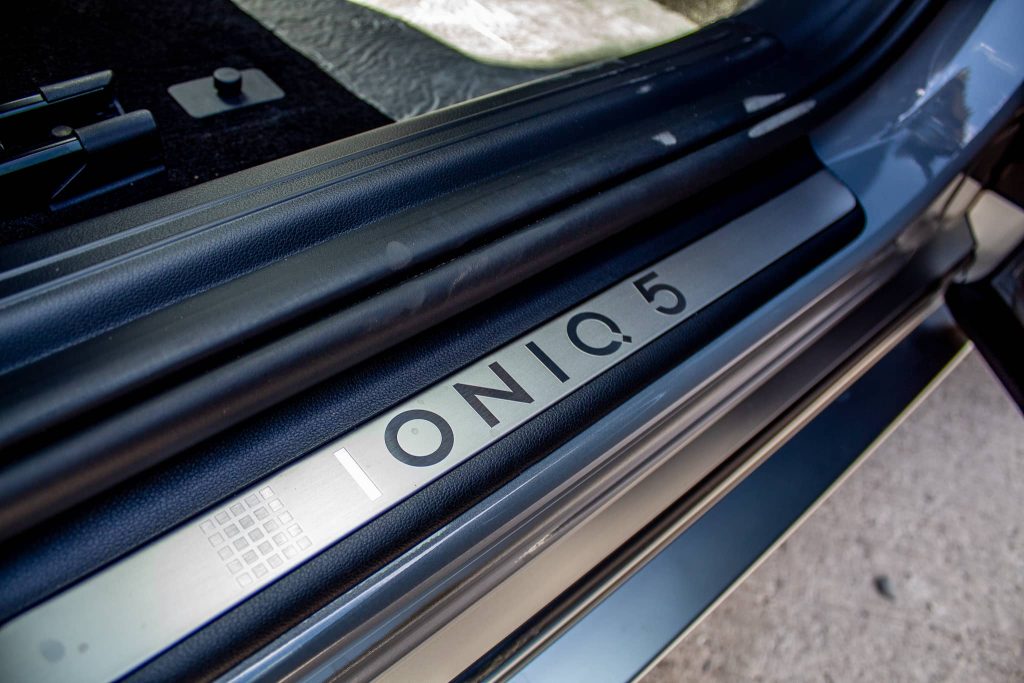 IONIQ 5 logo kickplate