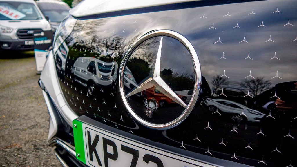 Mercedes aerodynamic design
