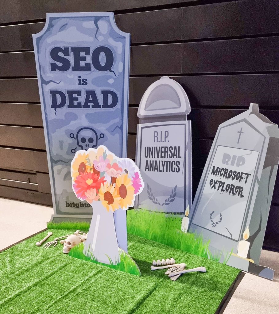 BrightonSEO SEO Is Dead