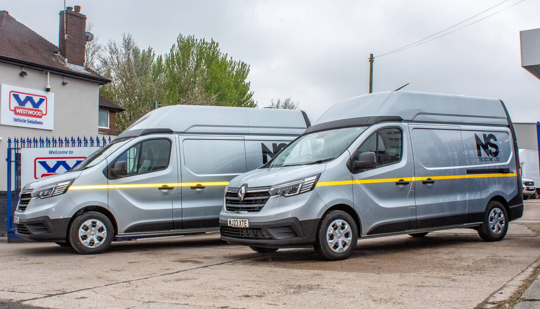 NS Telecoms van hire wigan