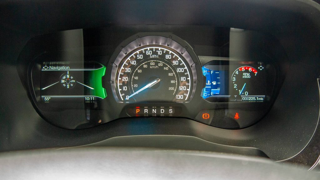 Ford Ranger MS-RT instrument panel