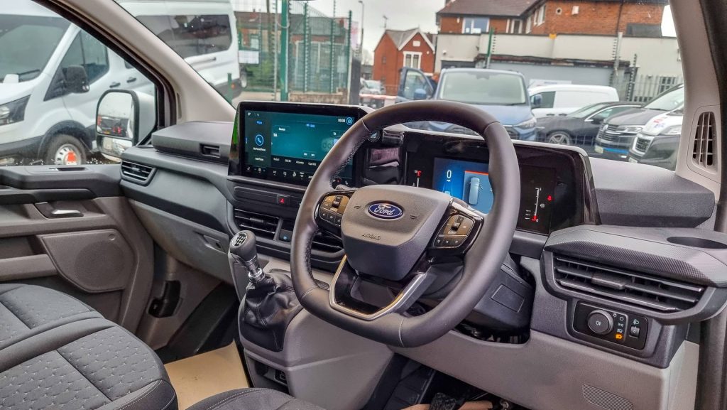 2024 Ford Transit Custom mk8 interior