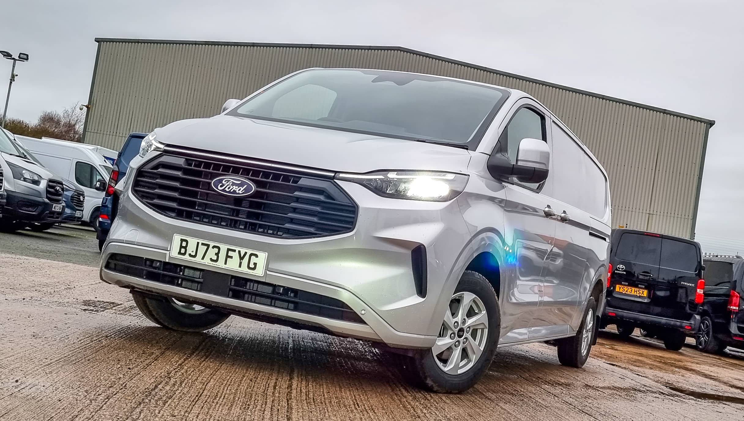 Ford Transit Custom Sported Up With Carbon Bits