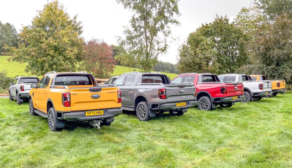 Ford Ranger Double cab pickups