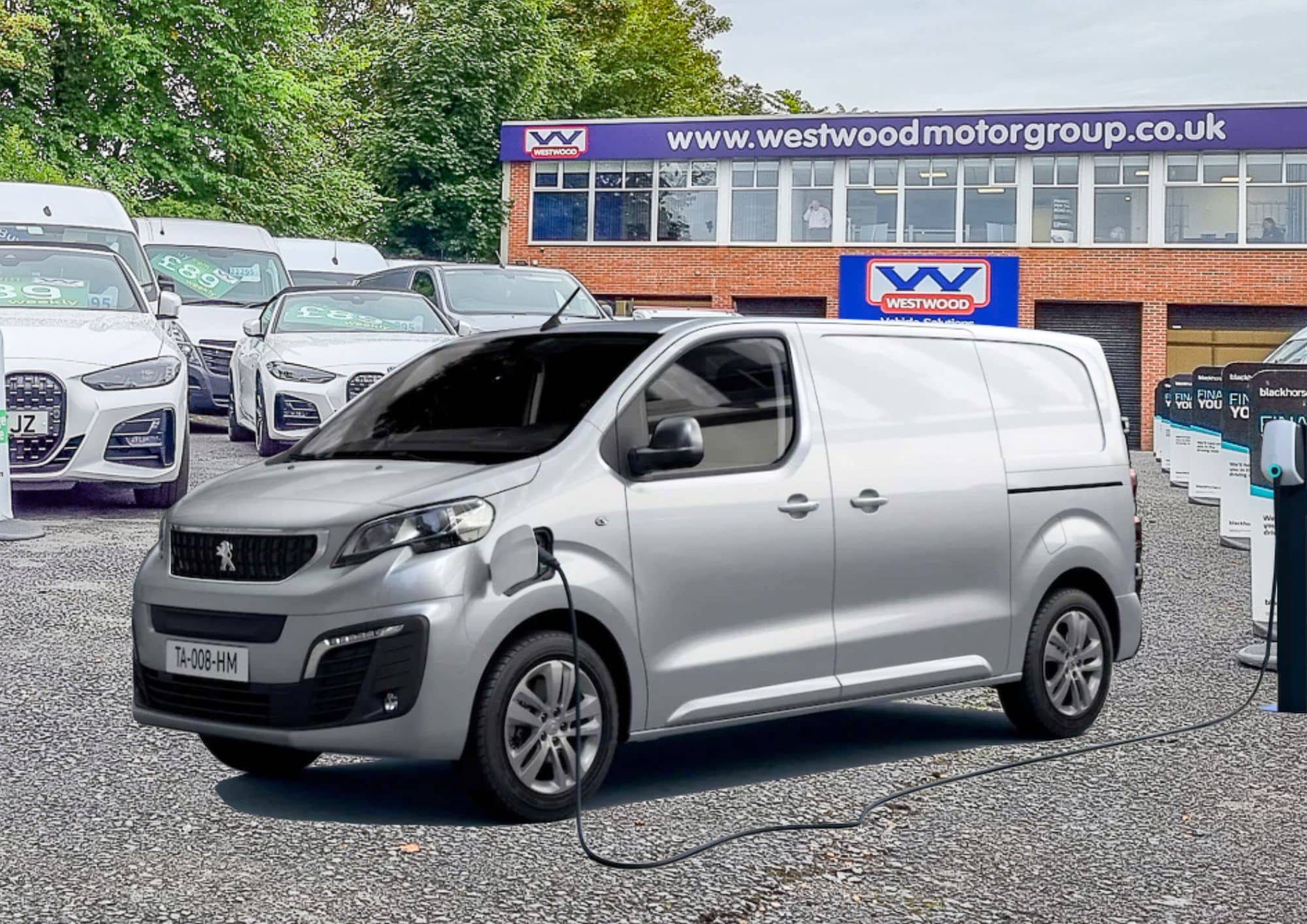 peugeot e-expert, electric van hire
