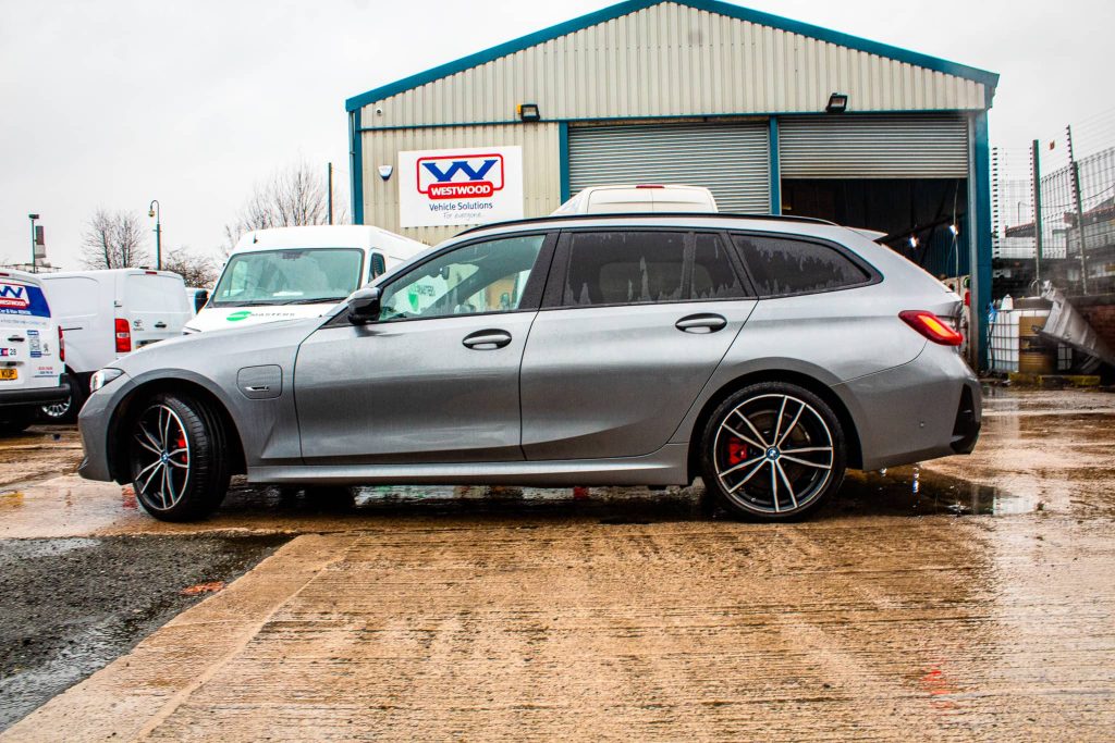 BMW 3-Series Touring 330e xDrive M-Sport grey