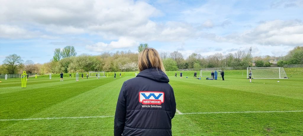 Wigan Athletic Training Yolanda Rodrigues