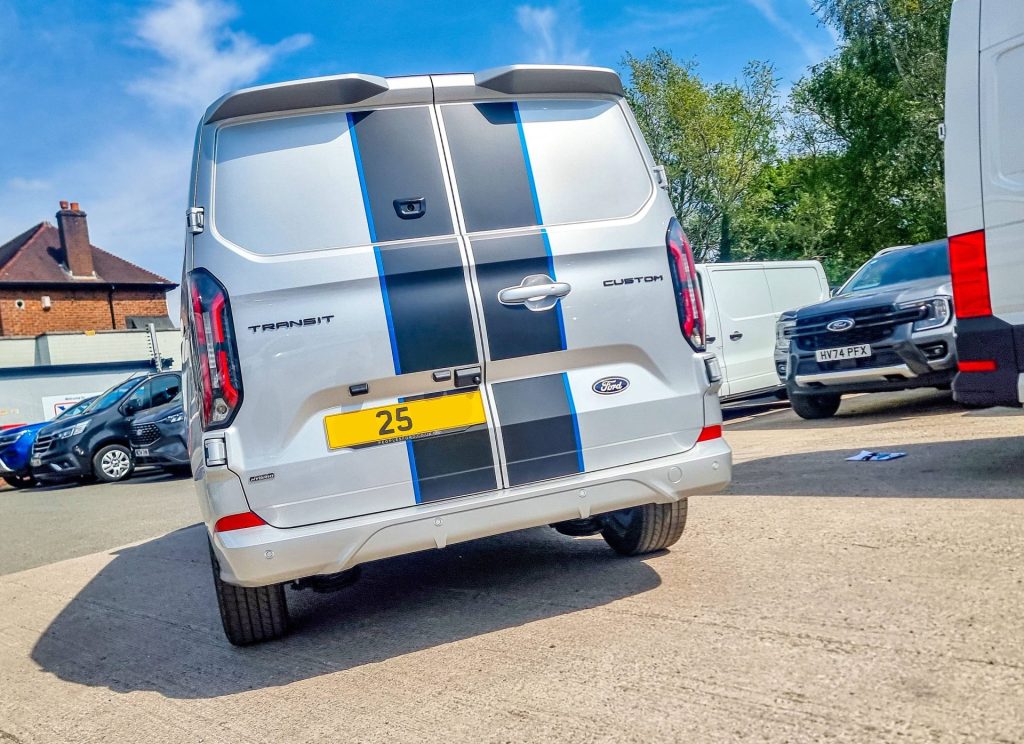 Ford Transit Custom PHEV Rear