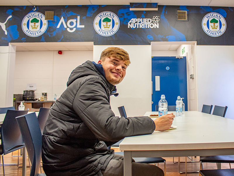 Jack Cowan Christopher Park Wigan Athletic
