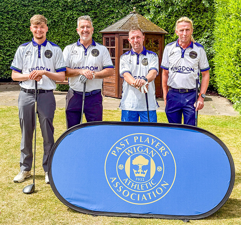 Jack Cowan Wigan Athletic Past Players Gold Day