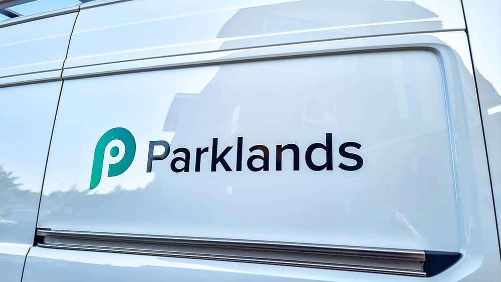 Parklands Services (NW) Ltd Van Logo
