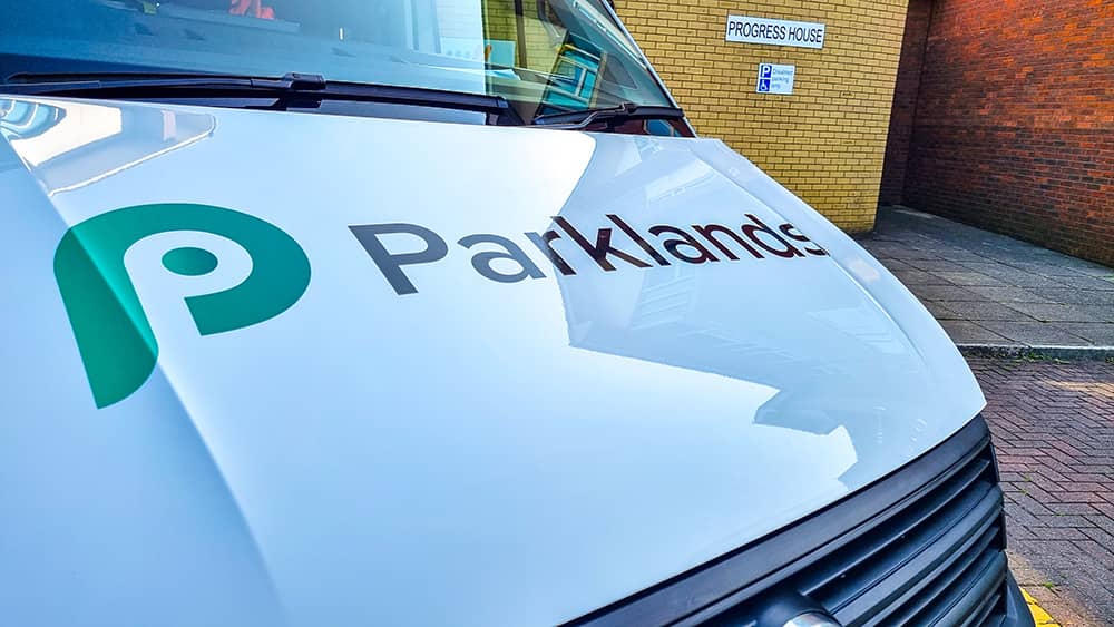 Parklands Services Van Logo