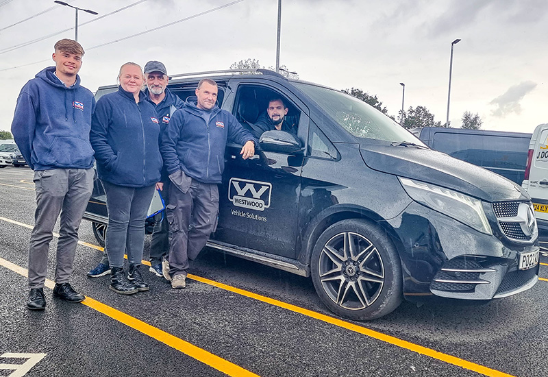 Team Westwood Moto Group Delivers