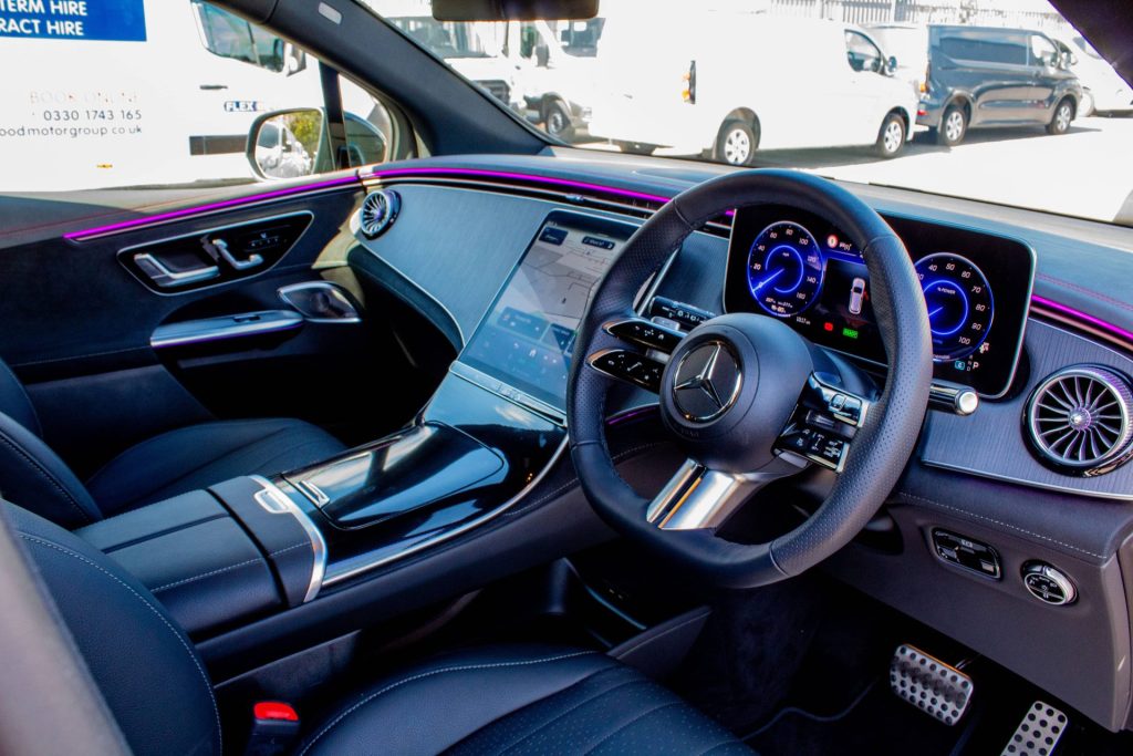 Dashboard Mercedes EQE SUV 2025