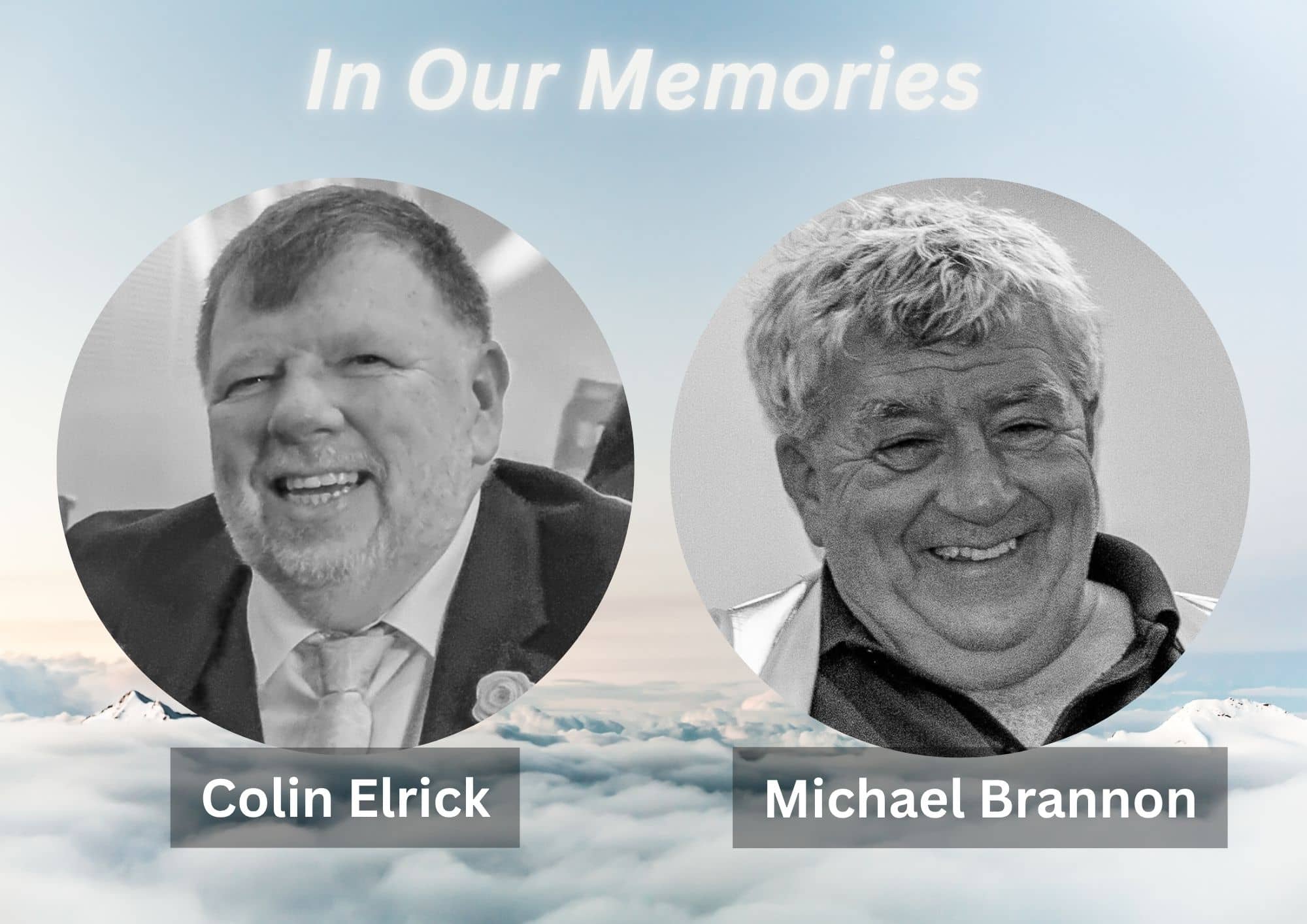 In our memories, Colin Elrick Michael Brannon Westwood Motor Group