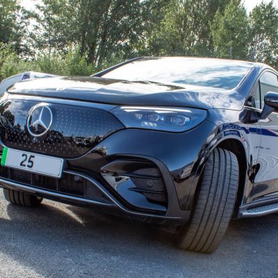 Mercedes EQE SUV electric car hire wigan