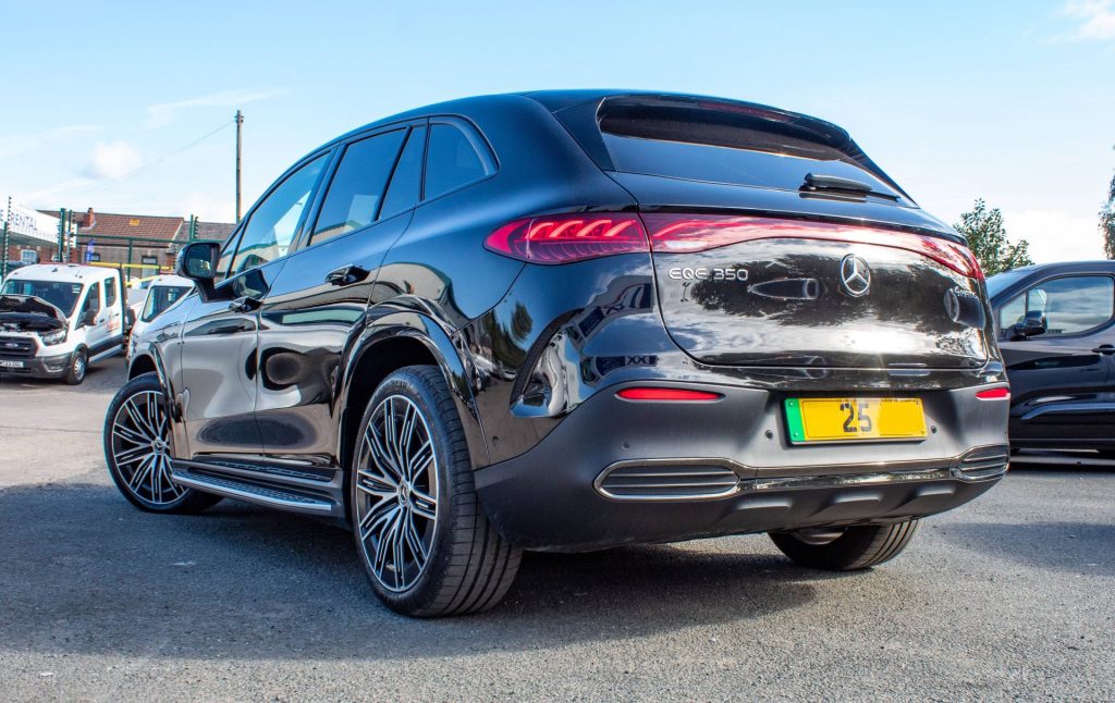 Mercedes EQE SUV electric car rental