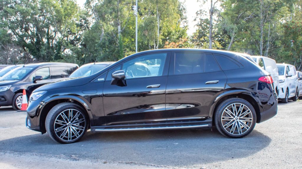 Mercedes EQE SUV luxury car hire