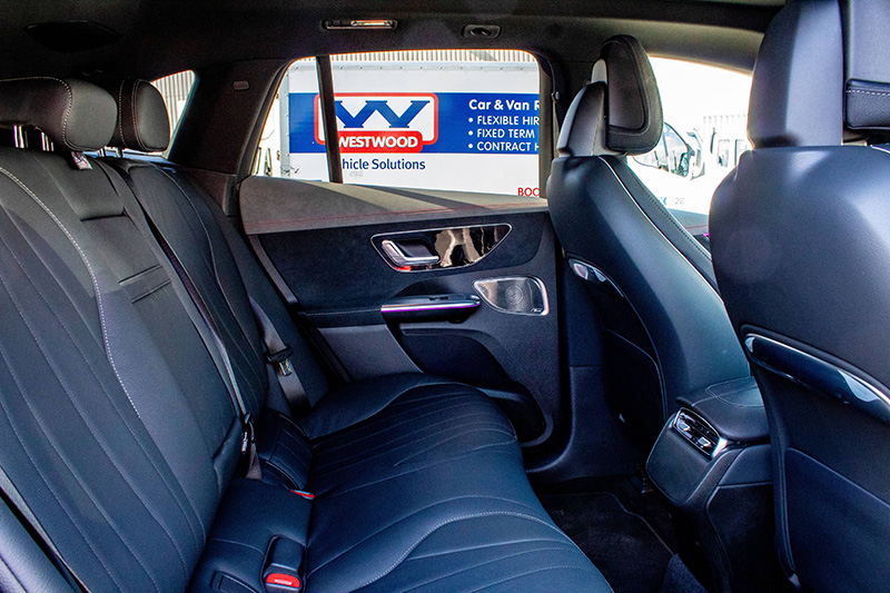 Rear Seats Mercedes EQE SUV