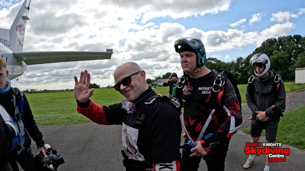 Westwood Skydive Chris Ellison Marketing Manager Wave