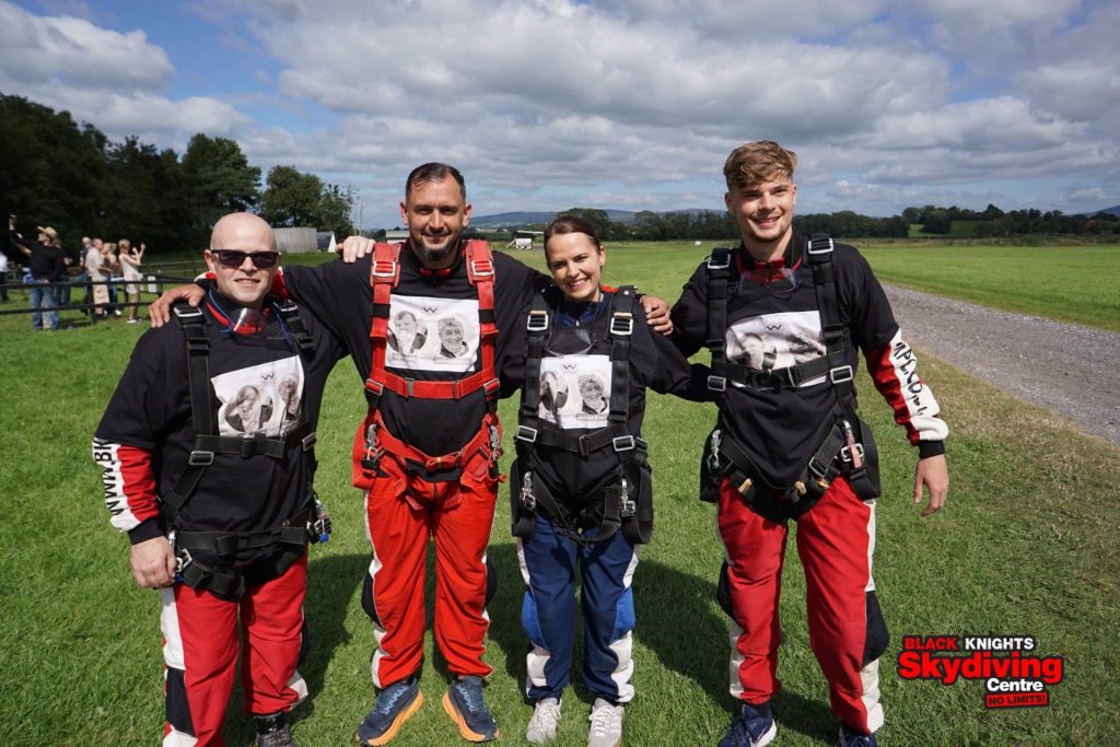 Westwood Skydive Going Up!
