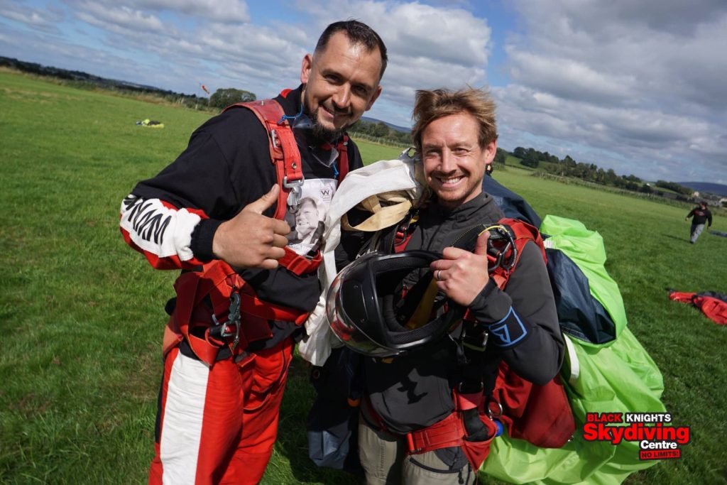 Westwood Skydive Kiron Hough Head Technician nailed it
