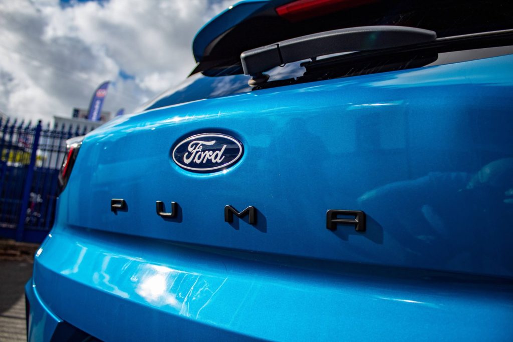 Ford Puma 75 Plate Blue