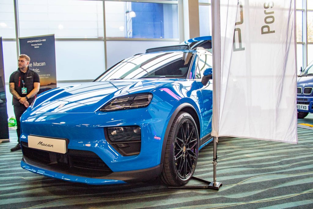 Bolton Business Expo Porsche Macan Electric