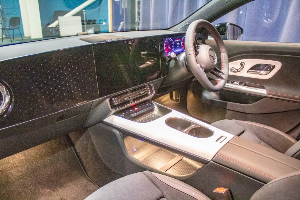 Bolton Business Expo Mecedes CLA Interior